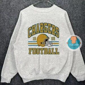 Los Angeles Chargers 1959 Football Ash Color Sweatshirt Unisex Men Women 1959